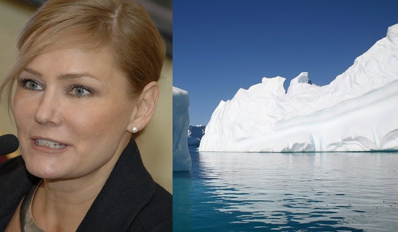 Eija-Riitta Korhola Etelänapa kasvihuoneilmiö ympäristöongelmat Pariisin ilmastosopimus