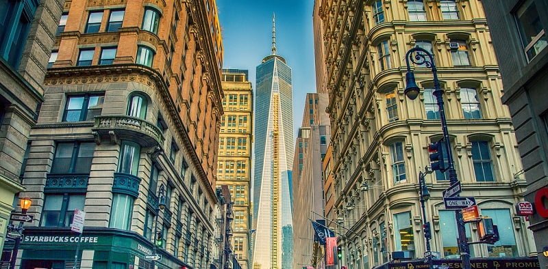 New York Manhattan USA kaupunki kansikuva