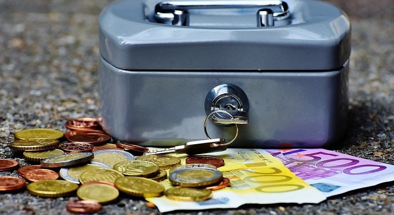 palkka euro raha talous