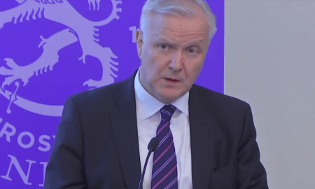 Olli Rehn pääjohtaja Suomen Pankki talous
