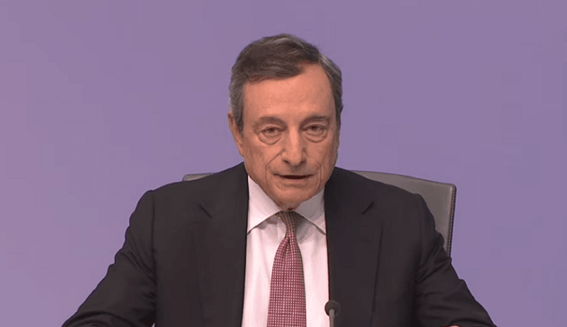 Mario Draghi EKP pääjohtaja talous