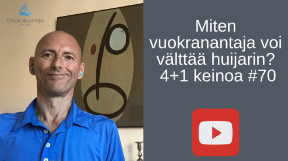 ostan asuntoja asuntosijoittaja sijoittaminen vuokranantaja