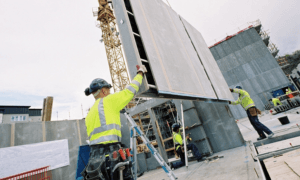 Skanska rakentaminen työmiehet rakennusmiehet talous