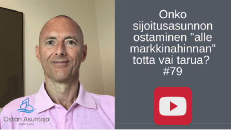 asuntosijoittaminen asunnot markkinahinta talous