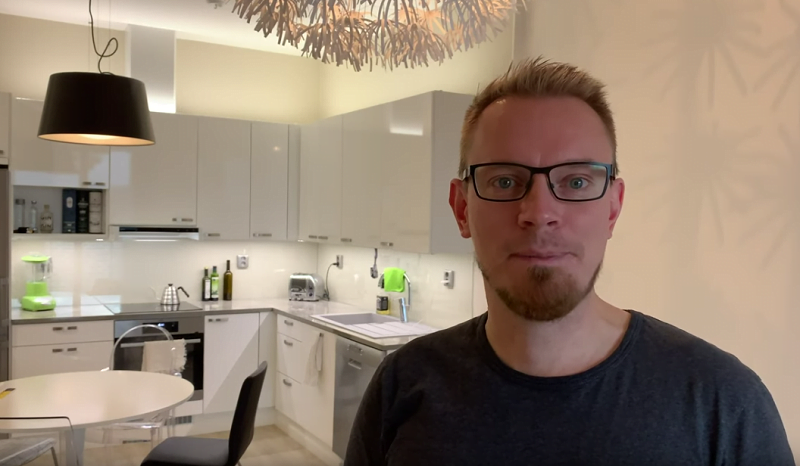 minimalisti Teemu Kunto asunto asuminen