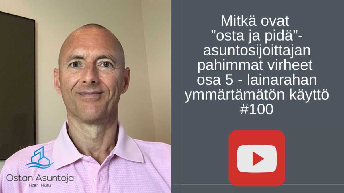 Ostan asuntoja asuntoblogi asuntosijoittaminen