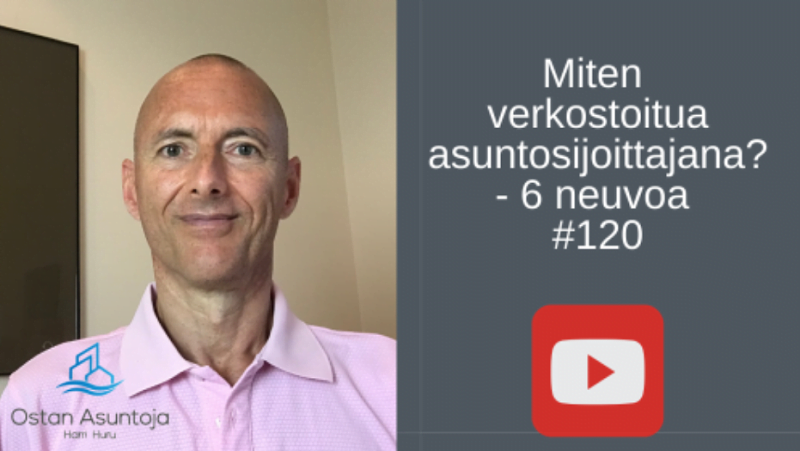 asuntosijoittaja verkostoituminen talous sijoittaminen