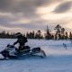 Lappi matkailu moottorikelkka talvi Suomi talous matkailuala