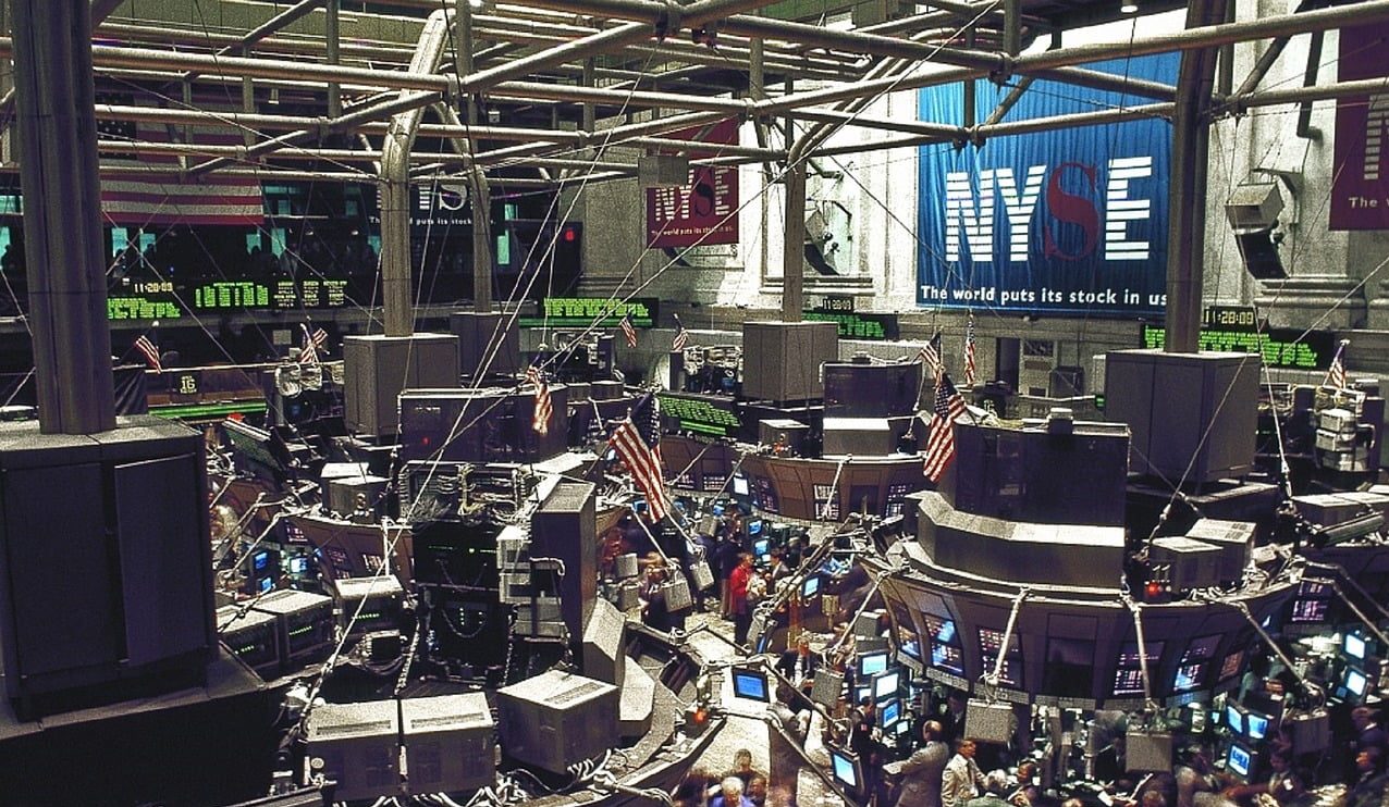 New Yorkin pörssi NYSE kaupankäynti Yhdysvallat Wall Street