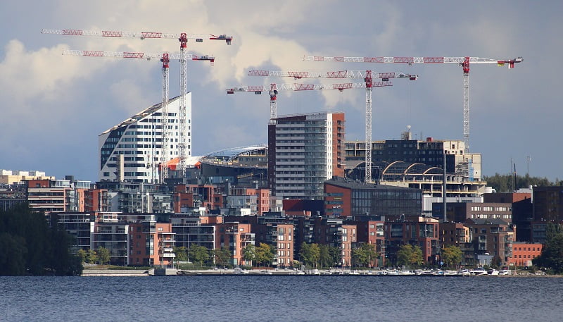 Tampere rakentaminen kaupunki asuntomarkkinat asunnot asunto kerrostalo