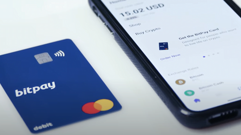 BitPay maksukortti kryptovaluutat