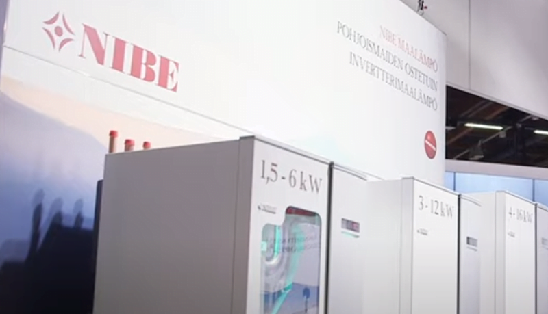 NIBE lämpöpumput sijoittaminen
