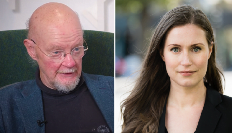Osmo Soininvaara Sanna Marin pääministeri