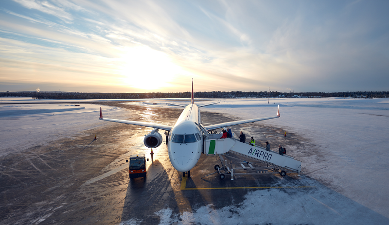 Finavia lentoliikenne Airpro Kuusamo lentokenttä