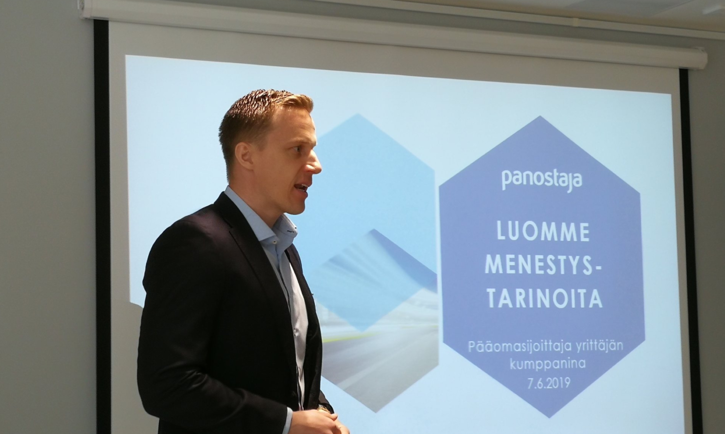 Panostaja toimitusjohtaja