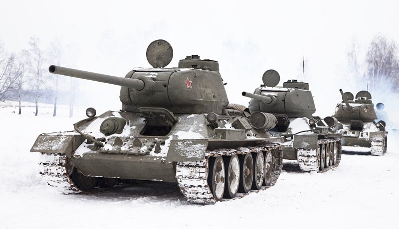 Venäjä tankit 