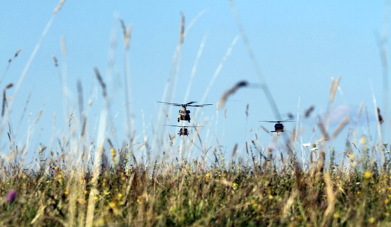 Ukraina vilja pelto helikopteri sota