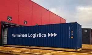 Nurminen Logistics logistiikkayhtiö kontti