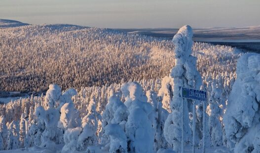 Lappi Levi tunturi maisema