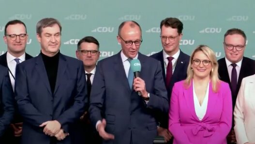 CDU CSU-puolue Friedrich Merz