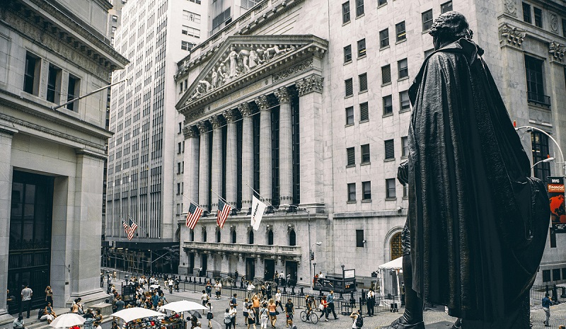 Wall Street osakemarkkinat New York pörssi