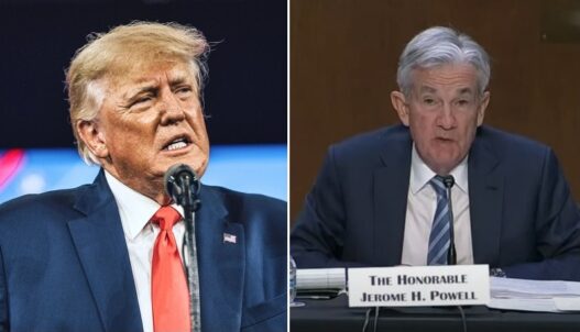 Donald Trump Jerome Powell