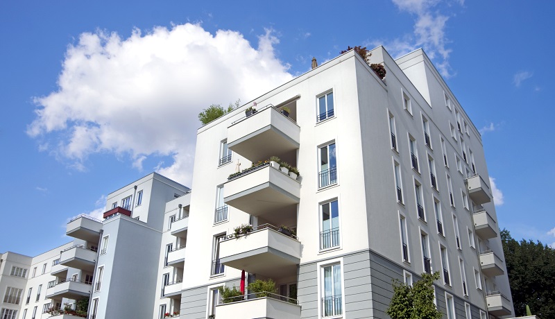 kerrostalo asuminen rakennus