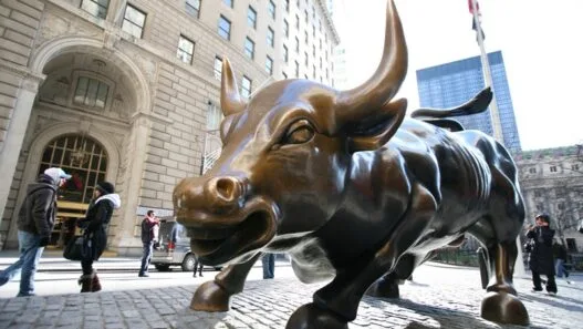 nousumarkkina härkä bull