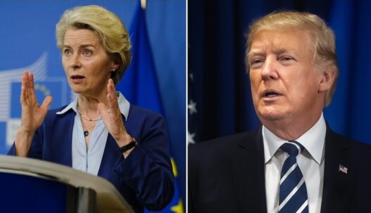 Ursula von der Leyen Donald Trump EU USA