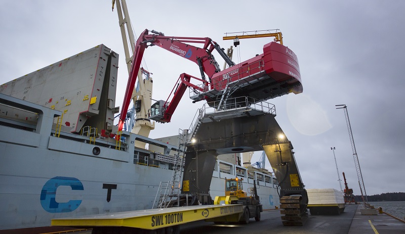 Vuosaaren satama Helsingin satama vienti tuonti