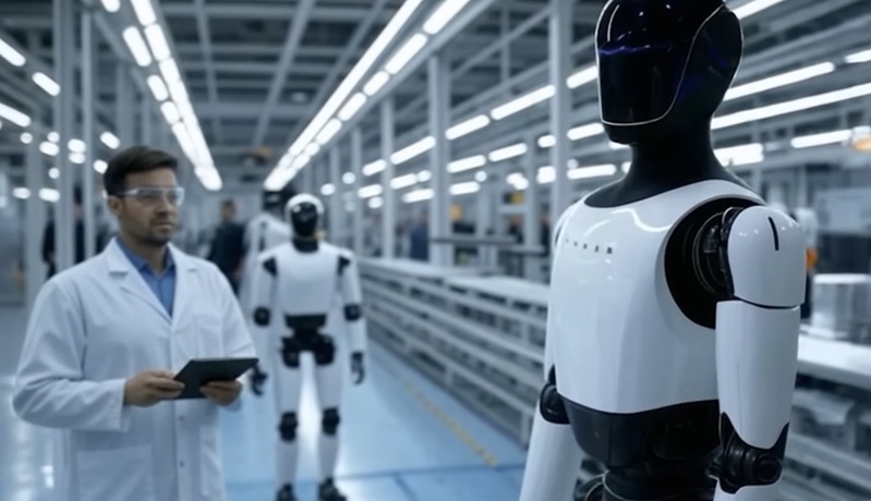 humanoidirobotti Optimus Tesla