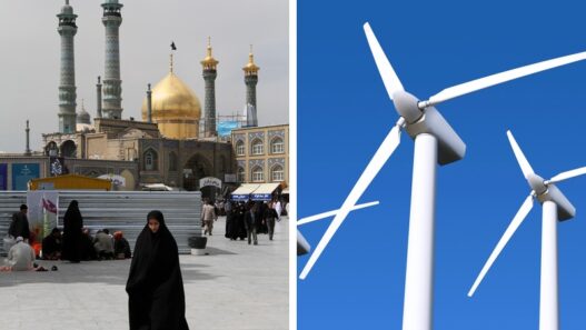 Iran konflikti tuulivoima uusiutuva energia