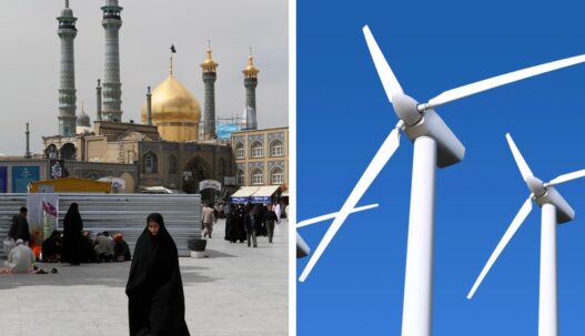 Iran konflikti tuulivoima uusiutuva energia