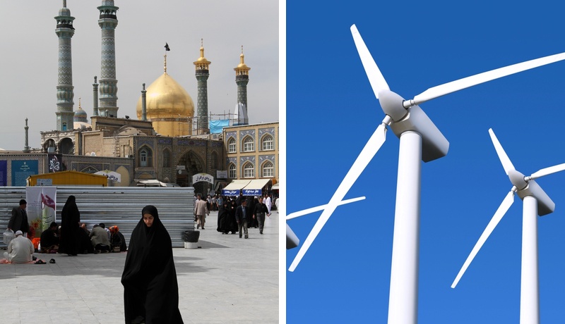Iran konflikti tuulivoima uusiutuva energia
