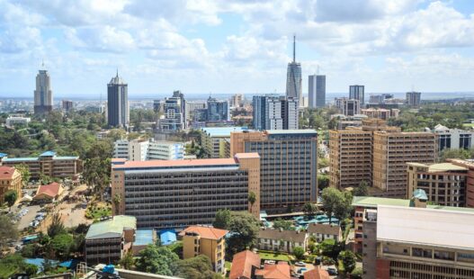 Nairobi Kenia frontier-markkinat