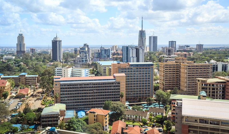 Nairobi Kenia frontier-markkinat