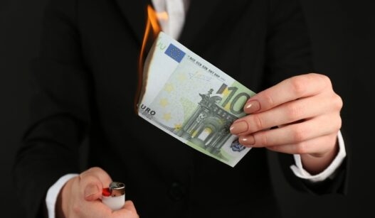 euro raha tappio menetys