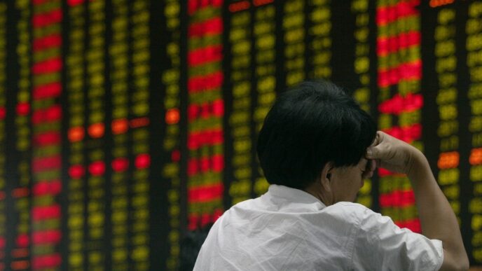 kiinalainen sijoittaja pörssi kurssilasku osakemarkkinat