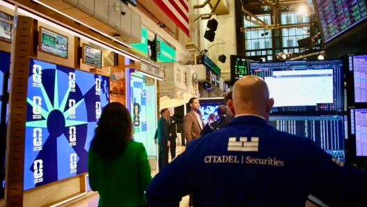 NYSE New York pörssi Wall Street