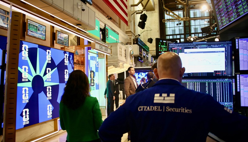 NYSE New York pörssi Wall Street