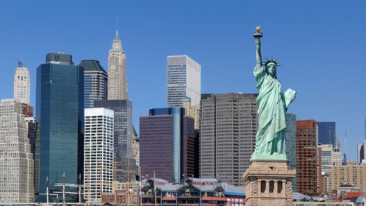 Vapaudenpatsas USA Yhdysvallat New York