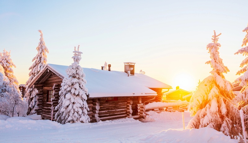 loma-asunto mökki Lappi