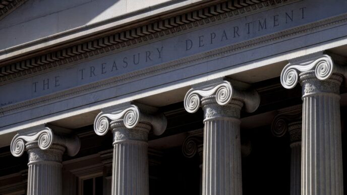 USA valtiovarainministeriö Treasury department