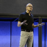 Microsoftin toimitusjohtaja Satya Nadella.
